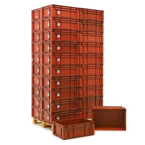 Gebruikte euronorm stapelbakken palletaanbieding klt alle, Doe-het-zelf en Verbouw, Kratten en Dozen, Ophalen of Verzenden