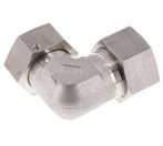 M42x2 x 30S RVS Verstelbaar L-Fitting 90graden met, Verzenden, Nieuw
