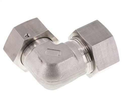 M42x2 x 30S RVS Verstelbaar L-Fitting 90graden met, Doe-het-zelf en Verbouw, Overige Doe-het-zelf en Verbouw, Nieuw, Verzenden