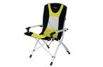 Eurotrail Lyon Campingstoel Lime/Zwart (Kampeer Stoelen), Caravans en Kamperen, Kampeeraccessoires, Ophalen of Verzenden, Nieuw