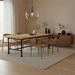 Eettafel op maat | Staal of Zwart | Elk formaat | DIY, Huis en Inrichting, Tafels | Eettafels, Ophalen of Verzenden, Nieuw, Metaal