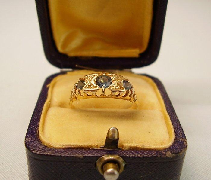 Zonder minimumprijs - Handmade - Ring - 18 karaat Geel goud, Sieraden, Tassen en Uiterlijk, Ringen