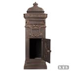 Kolombrievenbus XL Bronze - Engelse brievenbus Brievenbussen, Verzenden, Nieuw, Aluminium, Staande brievenbus