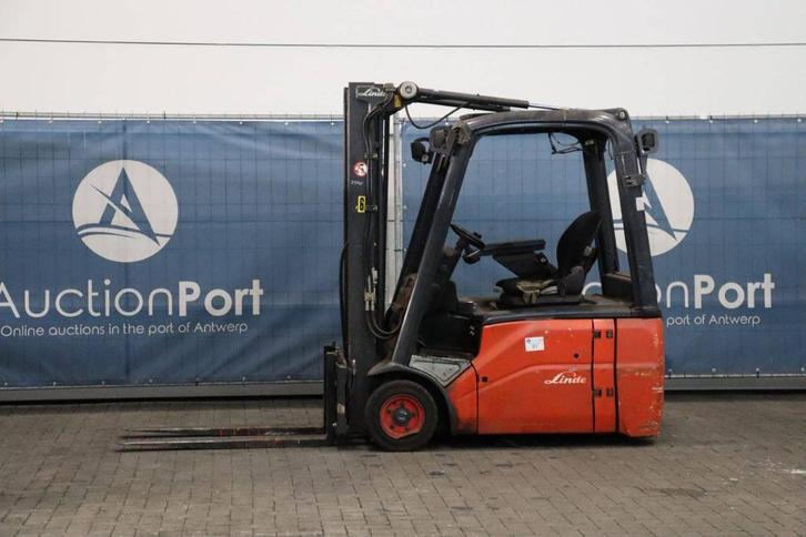Veiling: Heftruck Linde E16-01 Elektrisch 1600kg 2013, Zakelijke goederen, Machines en Bouw | Heftrucks en Intern transport, Heftruck
