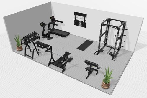 Bedrijfsfitness ruimte | Hotel ruimte | 40M2 | GEREVISEERD |, Sport en Fitness, Fitnessapparatuur, Nieuw, Verzenden