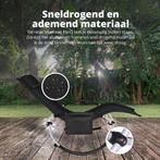 2dekans | FlinQ Opvouwbare Ligstoel XXL Aura - Relaxstoel, Tuin en Terras, Tuinsets en Loungesets, Ophalen of Verzenden, Zo goed als nieuw