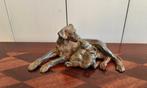 P. Chenet - Figuur - Hond - 16 cm - Brons