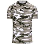 T-shirt camouflage zwart/wit urban-7 XXXL NIEUW