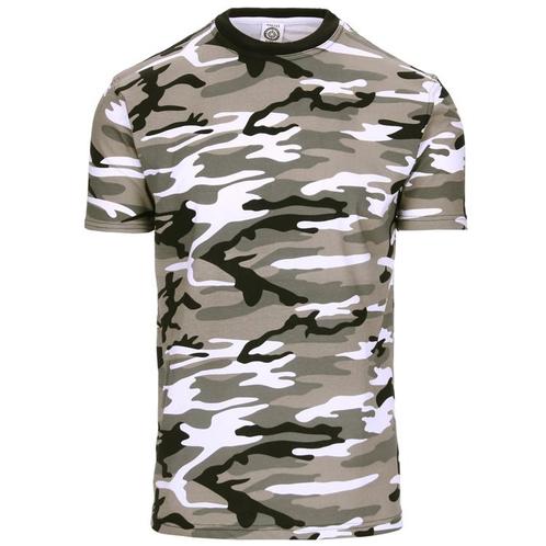 T-shirt camouflage zwart/wit urban-7 XXXL NIEUW, Kleding | Heren, T-shirts, Zwart, Nieuw, Ophalen of Verzenden