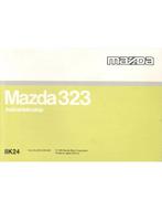 1996 MAZDA 323 INSTRUCTIEBOEKJE NEDERLANDS