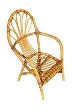 Stoel - Bamboe, Rattan - Mini stoel, Antiek en Kunst