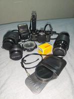 Pentax ME + smc-M 1.4/50mm + Tokina 28mm + Vivitar 70-210mm, Nieuw