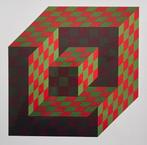 Victor Vasarely (1906-1997) - Bidim , 1968, tirage rarissime
