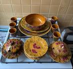 Sarreguemines - Eetservies - Keramiek - Een serviesset van