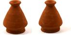 1st cent Ad Roman a lightbrown pottery perfume vase, Verzenden