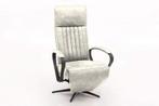 Relaxfauteuil Heukelum - relaxfauteuils - Wit, Nieuw, Stof, Wit