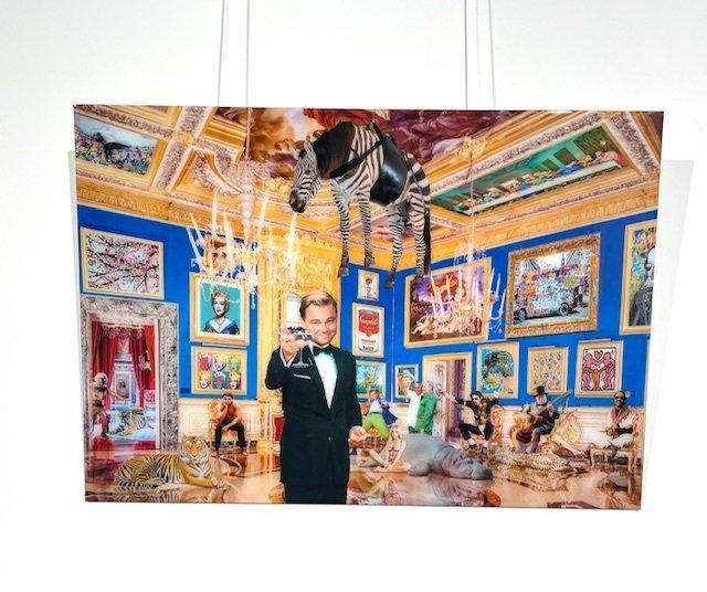 Van Apple - Zebra Lounge, Antiek en Kunst, Kunst | Designobjecten