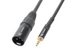 PD Connex 3.5mm mini jack Stereo - XLR Male kabel 0.5 meter, Nieuw, Verzenden