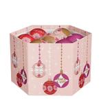 Cadeau Set Kerstballen Peace & Love - 14 Stuks - Ø8 cm - Onb, Diversen, Kerst, Verzenden, Nieuw