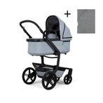 Showmodel Joolz Day 5 Lunar Grey special 1049,=, Kinderen en Baby's, Kinderwagens en Combinaties, Nieuw, Combiwagen, Verstelbare duwstang