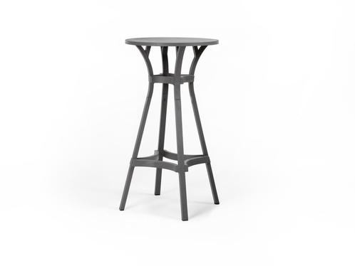 Nardi Kit Combo Hoge Bartafel 41x41x42 cm - Basalto, Tuin en Terras, Tuintafels, Ophalen of Verzenden