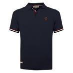 -48% Q1905  Q1905 Polo shirt matchplay donker  maat M, Verzenden, Nieuw, Blauw