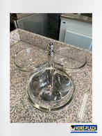 Yoghurt 3 glazen kommen Ø280mm | Diamond / Aanbieding!, Nieuw in verpakking