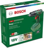 Bosch EasyDrill 18V-40 Accuboormachine - Zonder accu en lade, Doe-het-zelf en Verbouw, Gereedschap | Boormachines, Ophalen of Verzenden