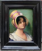 Raimund Ritter von Wichera (1862-1925) - Young beauty with a, Antiek en Kunst, Kunst | Schilderijen | Klassiek