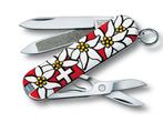 Victorinox Classic SD Printed Edelweiss Zakmes 7 functies, Nieuw