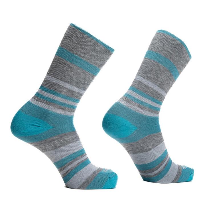 Wrightsock Eco Explore Crew  Aqua - 37-41, Sport en Fitness, Bergsport en Wandelen, Kleding, Nieuw, Verzenden