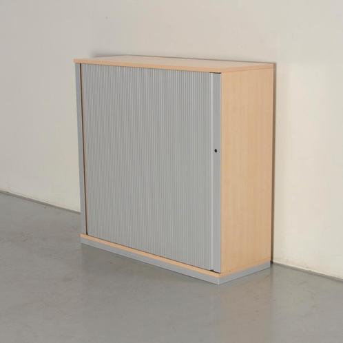 Werndl roldeurkast, ahorn, 116 x 120 cm, incl. 2 legborden, Huis en Inrichting, Kasten | Roldeurkasten en Archiefkasten, Ophalen of Verzenden