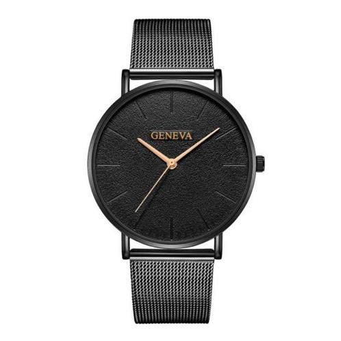 Luxe Dames Horloge - Anoloog Uurwerk Mesh Bandje voor, Sieraden, Tassen en Uiterlijk, Smartwatches, Nieuw, Verzenden