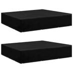 vidaXL Tuinmeubelhoezen 2 st met 12 oogjes 250x250x70 cm, Tuin en Terras, Tuinmeubel-accessoires, Verzenden, Nieuw
