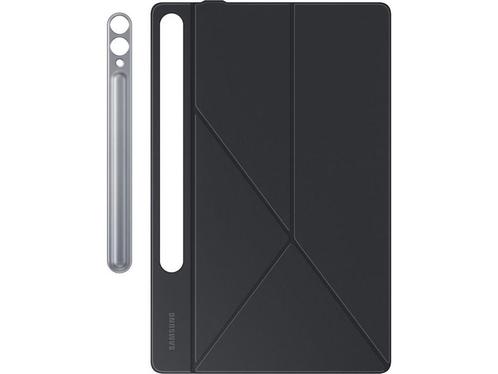 Samsung Galaxy Tab S9 Plus Smart Book Cover - Zwart, Telecommunicatie, Mobiele telefoons | Samsung, Zo goed als nieuw, Verzenden