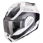 Scorpion Exo-Tech Evo Pro Commuta Wit-Zilver Systeemhelm, XS, Systeemhelm, Verzenden, Nieuw met kaartje