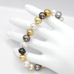 Zilver, Zoetwater gecultiveerde parelarmband - Kralensnoer -, Antiek en Kunst