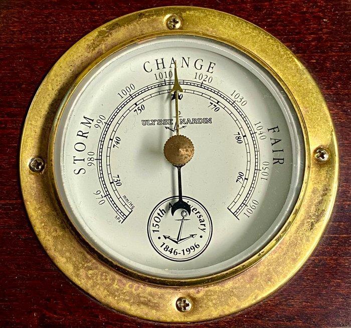 Ulysse Nardin Tisch-Barometer - Hout, Messing, Antiek en Kunst, Curiosa en Brocante
