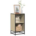 vidaXL Boekenkast 40x35x76 cm bewerkt hout sonoma, Huis en Inrichting, Kasten | Boekenkasten, Verzenden, Nieuw, Overige houtsoorten