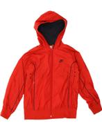 NIKE Girls Hooded Windbreaker Jacket 8-9 Years Small Red, Kleding | Dames, Verzenden, Nieuw