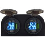 ProRide 12V USB Stopcontact met Voltmeter/Ampèremeter -, Verzenden, Nieuw