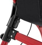 2dekans | Aluminium Rollator Active - Rood, Diversen, Rolstoelen, Ophalen of Verzenden, Zo goed als nieuw