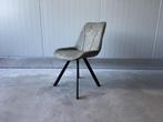 Veiling - Eetkamerstoel Basko (set van 6) Stof- Groen, Huis en Inrichting, Stoelen, Nieuw