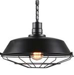 Retro Industriële Hanglamp – Stoere IJzeren Plafondlamp, Huis en Inrichting, Lampen | Hanglampen, Verzenden, Nieuw