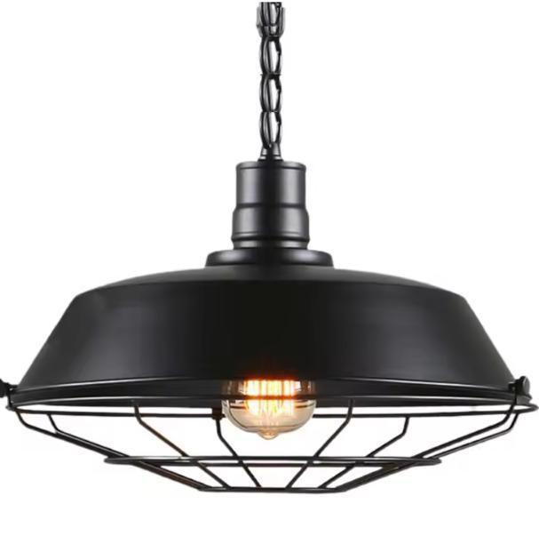 Retro Industriële Hanglamp – Stoere IJzeren Plafondlamp, Huis en Inrichting, Lampen | Hanglampen, Nieuw, Verzenden