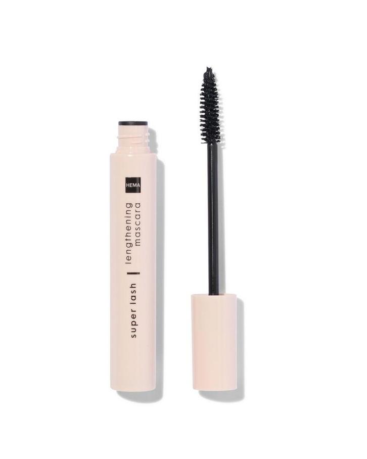 HEMA Super lash lengthening mascara zwart 1+1 gratis, Sieraden, Tassen en Uiterlijk, Uiterlijk | Cosmetica en Make-up, Nieuw, Verzenden