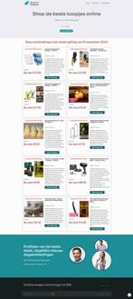 Professionele site met dagdeals en actie aanbiedingen, Zakelijke goederen, Exploitaties en Overnames