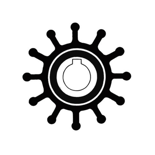 Jabsco Impeller 18838-0001B, 8 As 16 Spie 12-Blads, Watersport en Boten, Bootonderdelen, Nieuw, Ophalen of Verzenden