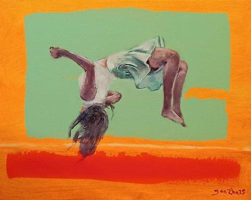 GONZHO - Sin remedio, Antiek en Kunst, Kunst | Schilderijen | Modern