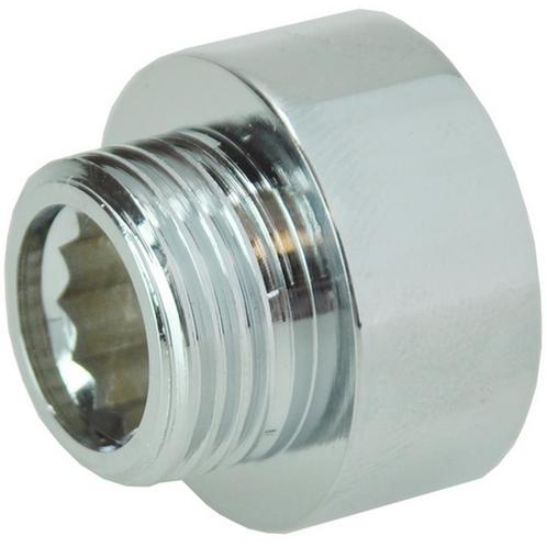 Riko Messing Neusstuk 1/2 Binnendraads x 3/8 Buitendraads, Doe-het-zelf en Verbouw, Sanitair, Nieuw, Ophalen of Verzenden